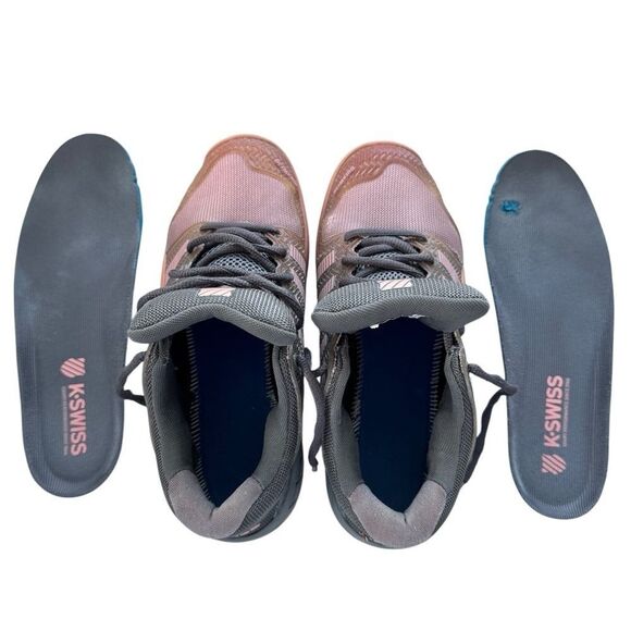 K- Swiss Women's HyperCourt Express Tennis Shoes Pink Size 8 - Picture 6 of 16